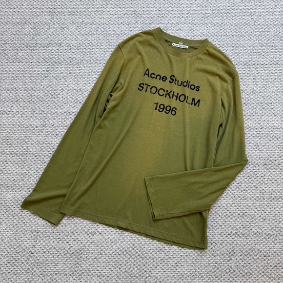 Acne Studios Other - Acne Studios Olive Long Sleeve Shirt